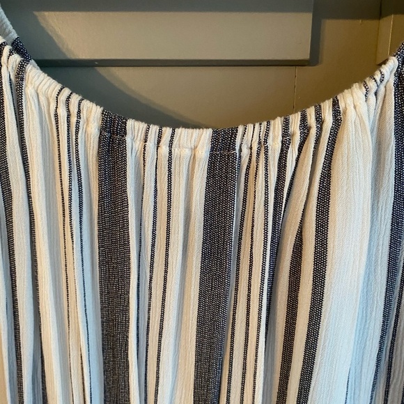 FRAZZLE woman's dress, or coverup, XXL gray and white - Picture 4 of 8